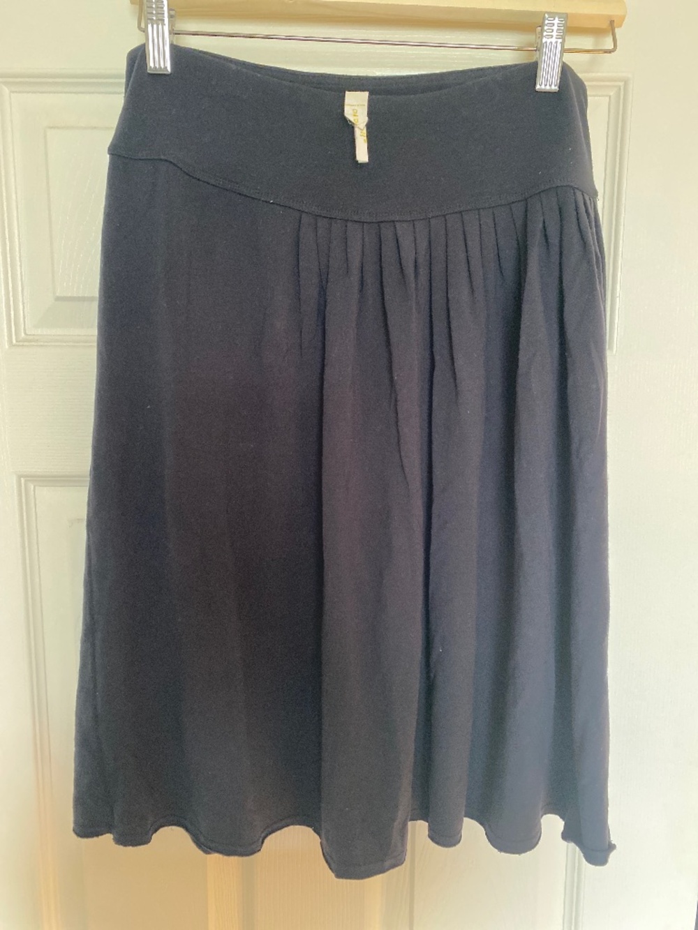 Vintage 2003 Early Era Lululemon Black Modal-Blend Dance Skirt